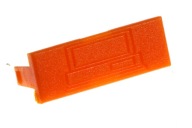 Štítok modulu MOLEX RJ45 DataGate oranžový
