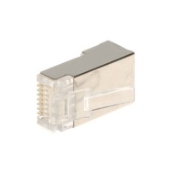 Sieťová zástrčka RJ45 FTP cat 6, tienená, 10 kusov