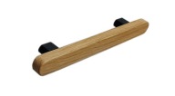 Drevená nábytková rúčka z dubu, dĺžka 160mm, rozteč 96mm POĽSKÝ VÝROBCA