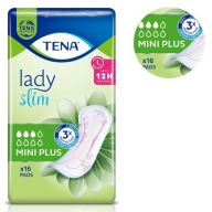 Anatomické vložky Tena Lady Slim Mini Plus 16 ks