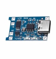 Li-ion nabíjačka 18650 1s 4,2V s ochr. Typ C