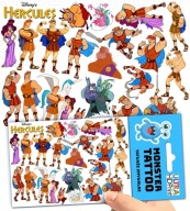 UMÝVAJÚCE DOČASNÉ TETOVANIE PRE DETI HERCULES HERCULES ORIGINÁLNE DIZAJNY