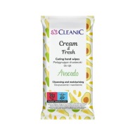 Utierky na ruky CLEANIC Cream Fresh Avocado 15 ks