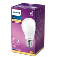 E27 LED žiarovka PHILIPS 7W = 60W 2700K A60