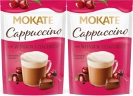 Kávový nápoj Káva Cappuccino Čerešňa v čokoláde 110g Mokate pena 2x