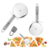 NÔŽ NA PIZZU KOLESOVÝ NÔŽ VEĽKÝ AMBÍCIOVÝ REZNÝ OSTRÝ NÔŽ