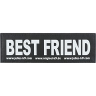 Nálepka na suchý zips 2 Julius-K9 S BEST FRIEND
