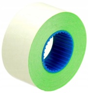 Dvojradový etiketovací stroj 26x16 mm rovný ZELENÝ 5 kusov