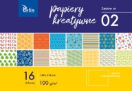 KREATÍVNY PAPIER A5 FARBA KB029-02 TETIS