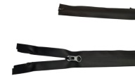 Vodotesný zips odolný voči striekajúcej vode 60 cm.. - ČIERNA