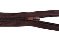 Špirálový zips 80cm C.HNEDÁ