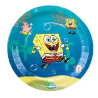 JEDNORÁZOVÉ TANIERE SPONGEBOB TANIER 10 KS