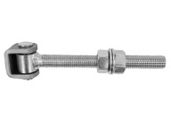 NASTAVITEĽNÝ PÁN M18 L-180 mm pre bránu GLVANIZOVANÉ ZVÁRANIE