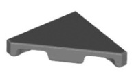 LEGO tanier Triangle C. Grey (35787/6262025)