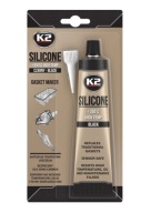 K2 VYSOKOTEPLOTNÝ SILIKÓN ČIERNY 85g +350C