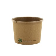 Papierové poháre na polievku, 350 ml, priemer 98 mm, 25 ks.