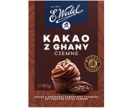 Tmavé kakao z Ghany so zníženým obsahom tuku E.Wedel 80 g