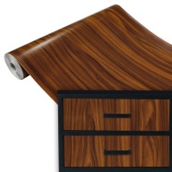 Samolepiaca fólia Nábytková dyha Drevený ZLATÝ ORECH 45x50 DIY
