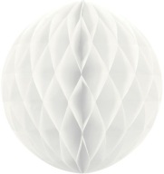 guľa z hodvábneho papiera L veľká 30 cm BIELA ​​dekorácia