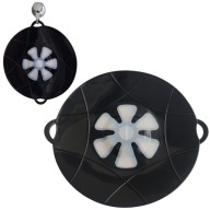 Silikónová pokrievka na hrnce, pokrievka proti varu, 22 cm