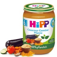 HiPP BIO Vegetariánsky kuskus zelenina a amarant