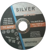 10x BRÚSNY KOTÚČ NA REZANIE KOVOV 115x1MM INOX OCEL S10101