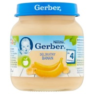 Jemný banánový dezert po 4 mesiacoch Gerber 125g