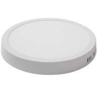 Okrúhly prisadený LED stropný panel, 18W, NEUTRÁL