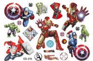 Umývateľné tetovanie pre deti AVENGERS CG214