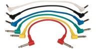 Značkový konektorový kábel pre gitarové efekty, 15 cm