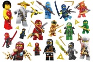 UMÝVAJÚCE TETOVANIE PRE DETI NINJAGO NINJA GO CG399
