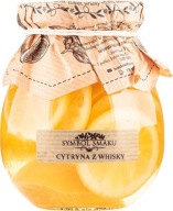 CITRÓNY vo WHISKY sirupe jednoduché zloženie BEZ KONZERVANTOV 260g Symbol chuti