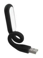 BLACK USB silikónová lampa