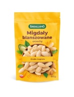 BAKALLAND Celé blanšírované mandle bez šupky 100g