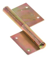 PLOCHÝ OKENNÝ PÁN 100 mm KOVANÝ ĽAVÝ POZINK