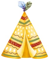 NÁLEPKA NA OKENNÉ ZRKADLO SKLO WIGWAM TIPITI BOHO