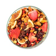 STRAWBERRY DELIGHT Ovocný čaj (50g) Bez pridanej príchute Číry
