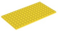 LEGO 92438 TANIER 8x16 žltý NOVINKA (17g)
