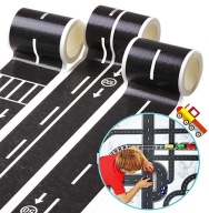 lepiaca páska. ROAD STREET garážové autá deti pružiny pretekárska dráha cesta