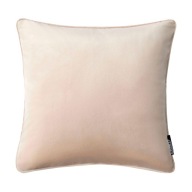 Ozdobná obliečka na vankúšik Jasiek zamatový vankúš 45x45 Lush cream