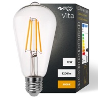 LED žiarovka E27 FILAMENT EDISON RETRO DEKORATÍVNA 12W
