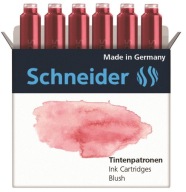 SCHNEIDER PERA NÁPLŇKY 6 KS BLUSH / DARK RUŽOVÁ