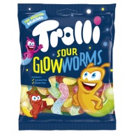 Trolli Sour Glowworms Worms želé 100g