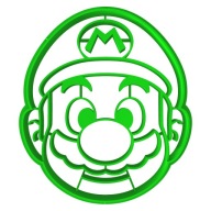 Super Mario Bros. Vykrajovač na sušienky Mario 1