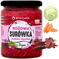 RUŽOVÝ sladkokyslý šalát Prídavok k večeri, hamburgeru alebo psíkovi. MODRÁ