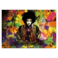 Samolepky A5 LEVEL Jimmy Hendrix