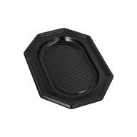 TANIER PLASTOVÝ PODANÍK ČIERNA MALÝ 21x29x1,5cm ČERVENÝ PLAST