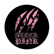 Blackpink K-pop špendlík 58mm, darček pre čierny ružový vejár