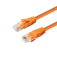 MicroConnect CAT6A UTP 5m Orange LSZH