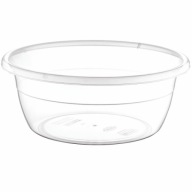PLASTOVÁ MISKA okrúhla priehľadná MISKA 10L BPA